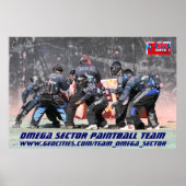 OMEGA SECTOR PAINTBALL TEAM 2006 POSTER (Voorkant)