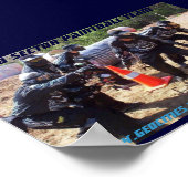 Omega Sector Paintball Team Poster (Hoek)