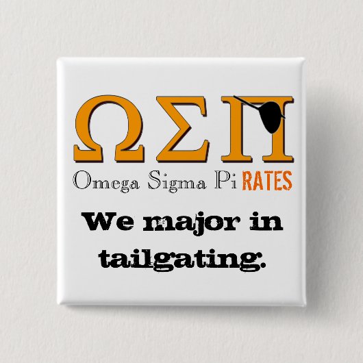 Omega Sigma Pi(rates) Button (Voorkant)