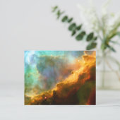 Omega / Swan Nebula (Hubble Telescope) Briefkaart (Staand voorkant)