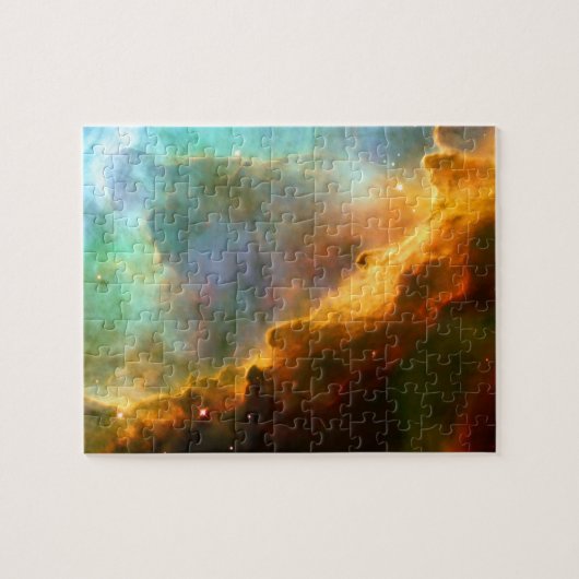 Omega / Swan Nebula (Hubble Telescope) Legpuzzel (Horizontaal)