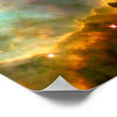 Omega / Swan Nebula (Hubble Telescope) Poster (Hoek)