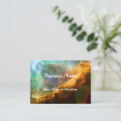 Omega / Swan Nebula (Hubble Telescope) Visitekaartje (Staand voorkant)