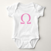 Omega-symbool Romper (Voorkant)
