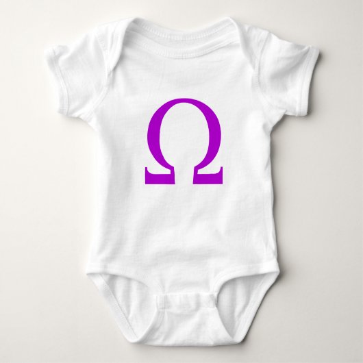 Omega-symbool Romper (Voorkant)