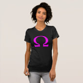 Omega-symbool T-shirt (Voorkant volledig)