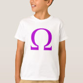 Omega-symbool T-shirt (Voorkant)