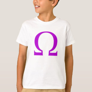 Omega-symbool T-shirt