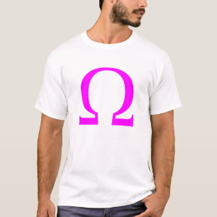 Omega-symbool T-shirt