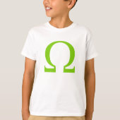 Omega-symbool T-shirt (Voorkant)