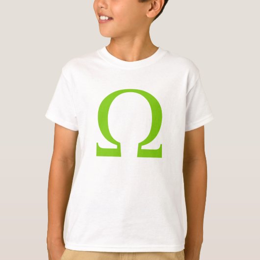 Omega-symbool T-shirt (Voorkant)