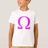 Omega-symbool T-shirt (Voorkant)