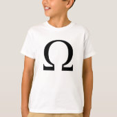 Omega-symbool T-shirt (Voorkant)