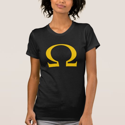 Omega-symbool T-shirt (Voorkant)