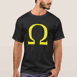 Omega-symbool T-shirt