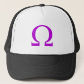 Omega-symbool Trucker Pet (Voorkant)