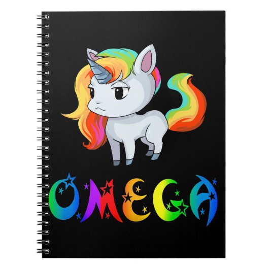 Omega Unicorn Notitieboek (Voorkant)