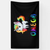 Omega Unicorn Spandoek (Verticaal)