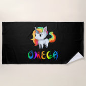 Omega Unicorn Strandlaken (Voorkant)