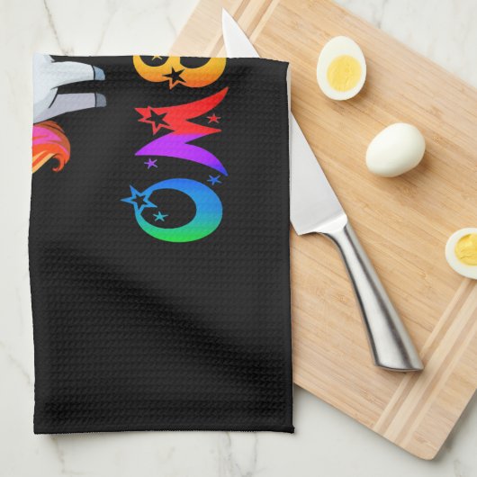 Omega Unicorn Theedoek (Quarter Fold)