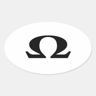 Omega, Verzetssymbool Ovale Sticker