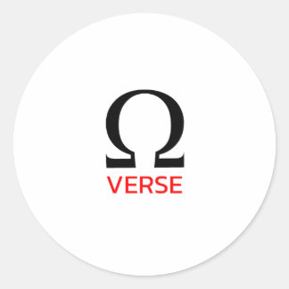 Omegaverse Ronde Sticker