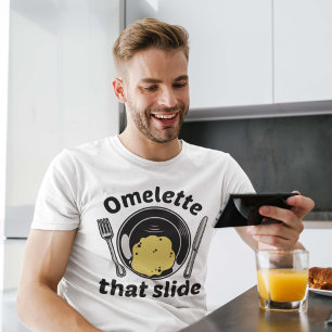 Omelet die dia t-shirt
