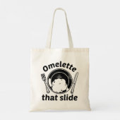 Omelet die dia tote bag (Achterkant)