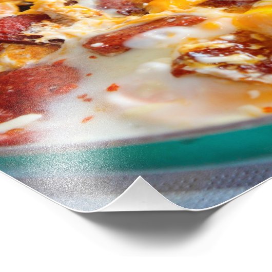 Omelet Foto Afdruk (Hoek)