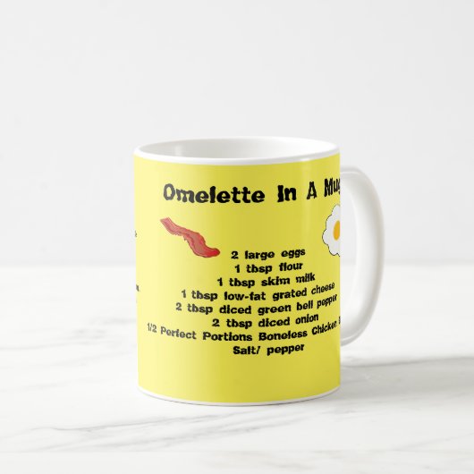 Omelet in een Mok (Voorkant rechts)