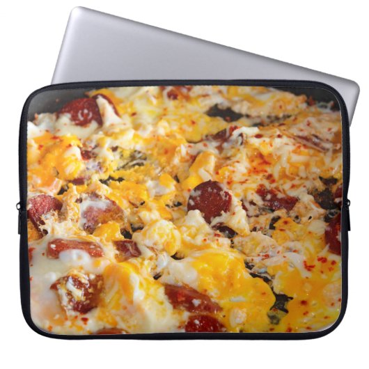 Omelet Laptop Sleeve (Voorkant)