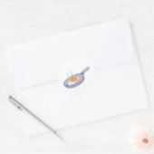 Omelet Ronde Sticker (Envelop)