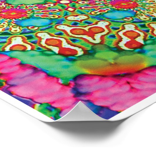 Omen Kinetic Collage Kaleidoscope Poster (Hoek)