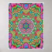Omen Kinetic Collage Kaleidoscope Poster (Voorkant)