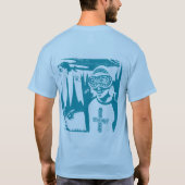 Omen Snow (knapblauw) T-shirt (Achterkant)