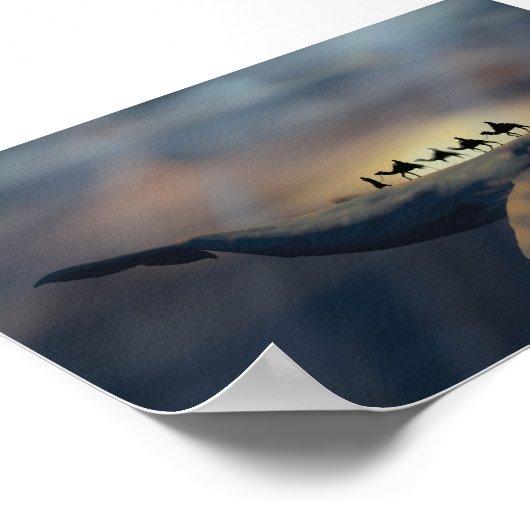 Omen van de diepte poster (Hoek)