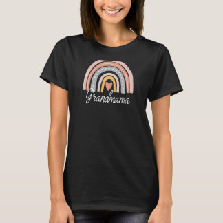 Omenen grootmoeder regenboog voor vrouwen Oma Chri T-shirt