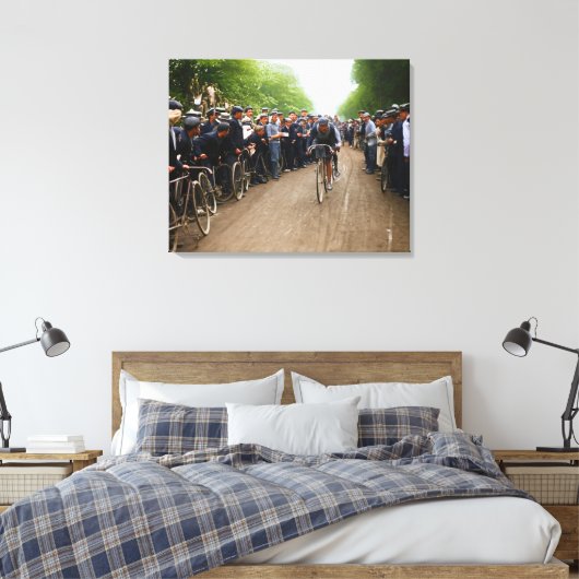 Omer Beaugendre Henri Cornet Tour de France 1908 Canvas Afdruk (Insitu (Slaapkamer))