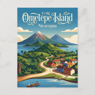 Ometepe-eiland Nicaragua Briefkaart