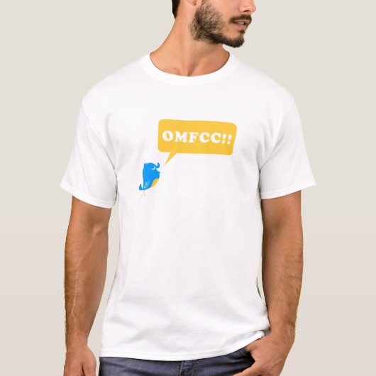 OMFCC! shirt wit design (Voorkant)