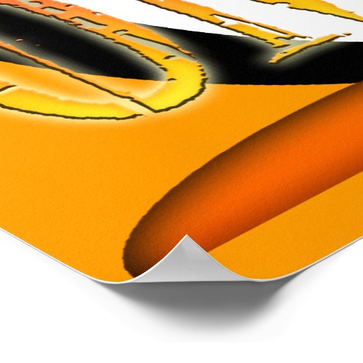 OMFG! Grappig Evil Penguin Poster (Hoek)