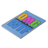 OMG, aangepast notitieboek WTF (Linkerzijde)