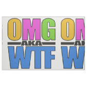 OMG, aangepast WTF-weefsel Stof (Fat Quarter)
