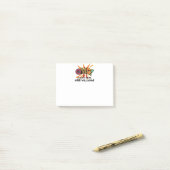 OMG Aangepaste naam Leuk Modern stripboek Post-it® Notes (Op bureau)