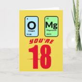 OMg Aanpasbare Verjaardag Kaart (Voorkant)