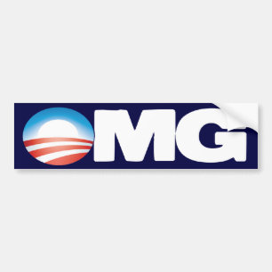 OMG Anti Obama Bumpersticker