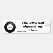 OMG Ball Bumpersticker (Voorkant)