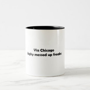 OMG Beantwoord gewoon de vraag! Tweekleurige Koffiemok