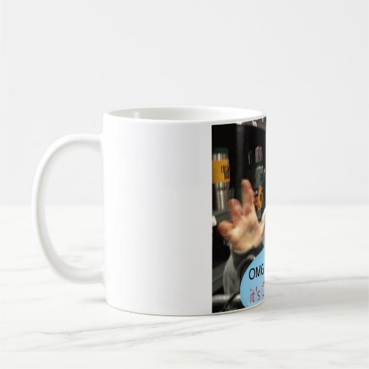 Omg Becky het is koffie-mok Koffiemok (Links)