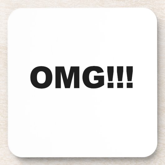 OMG!! BIER ONDERZETTER (Voorkant)